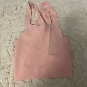 Pink tank top